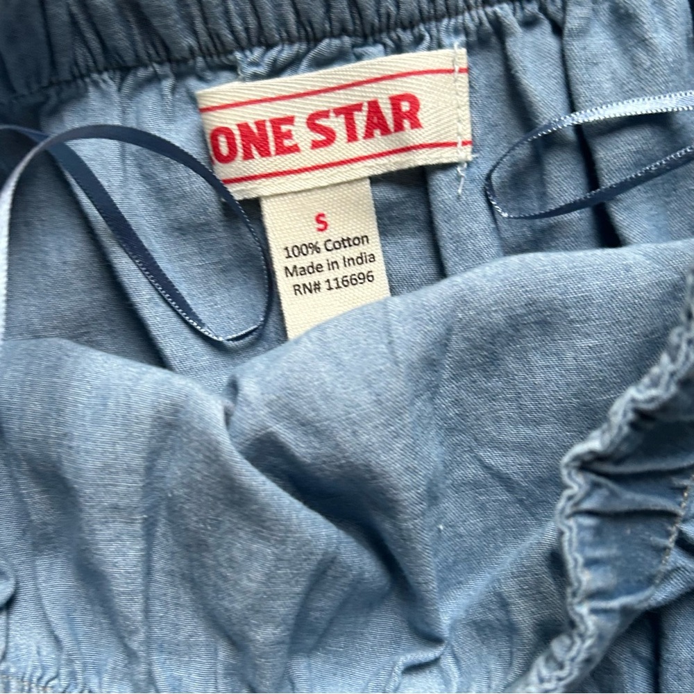 NWT Denim Jumpsuit - Picture 6 of 6